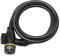 Burg Wachter 0812K 8 mm x 1.2 m Locking Cable, Black