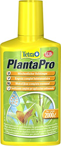 Tetra PlantaPro - flüssiger Pflanzendünger mit Spurenelementen und Vitaminen zur wöchentliche Anwendung, für prächtige und gesunde Pflanzen im Aquarium, Version 1.0, 250 ml