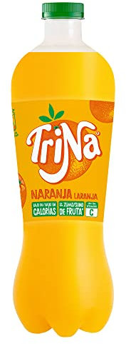 Trina Bebida sin Gas de Naranja, Refresco Bajo en Calorías - Botella 1,5L