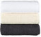 Floringo Luxus Badvorleger Makkaroni 100% Baumwolle 1700g/m² Creme 50x80