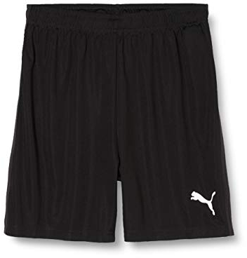 PUMA Kinder Training Shorts, Puma Black-Puma White, 176