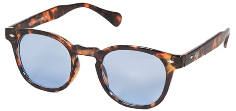 KISS DEPP Sonnenbrille für Herren und Damen – Vintage der 70er Johnny Depp Captain Jack – Ikonische Rechteckige Fassung mit Metallnieten – Mehrfarbige UV400 Gläser für Elegante Looks