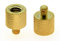 PROtastic® Adaptador de tornillo de cámara macho de 3/8 hembra > 1/4 para soportes y trípodes, etc. *** 2 unidades