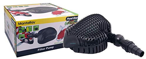 Pond One Mantaray 6000 Filter Pump (6400LH) 3.3MH H 10m Cable
