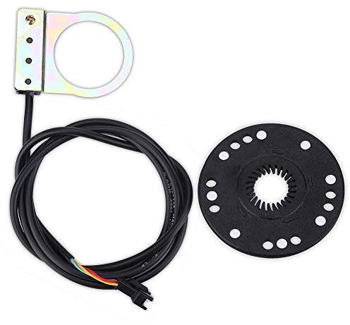 MAGT Elektrofahrrad Geschwindigkeitssensor, E-Bike Pedal 8 Magnete PAS System Assistent Geschwindigkeitssensor für Elektrofahrräder Ebike
