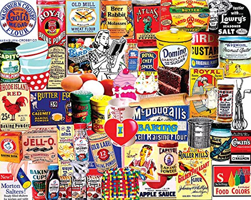 White Mountain Puzzles, I Love Baking, 1000 PCs Jigsaw Puzzle