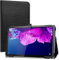 LiuShan Compatible avec Lenovo Tab P11 (TB-J606F TB-J606X) Coque，PU Cuir Etui et Pliable Stand Folio Coque pour Lenovo Tab P11 11 Tablette（Non Compatible avec Un Autre Tablette）,Noir