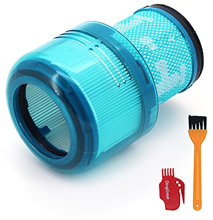 DingGreat Filtro di Ricambio per Dyson V15 SV14 V11 Serie Aspirapolvere, Filtro Lavabile Accessori per Dyson Cyclone V11 Torque Drive/Animal/Absolute/Total Clean Aspirapolvere