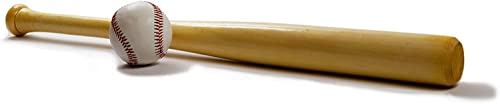 RARAA Robuster Baseballschläger aus Holz, 61 cm, 61 cm lange Stange, volle Größe