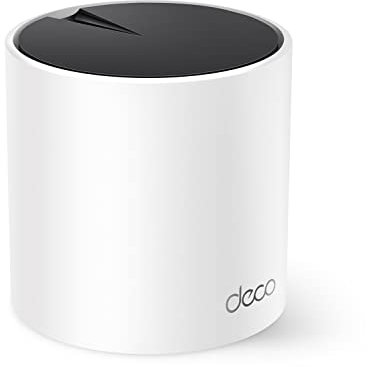 TP-Link Deco AX3000 WiFi 6 Mesh System Deco X55 - Covers up to 2500 sq.ft, Replaces Wireless Router and Extender, 3 Gigabit Ports, Supports Ethernet Backspace (Pack of 1)