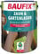 BAUFIX Zaun & Gartenlasur dunkelbraun, seidenglänzend, 5 Liter, Zaunfarbe, atmungsaktive Zaunfarbe braun, für Zäune & Holz im Freien geeignet