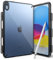 Ringke Fusion Compatibile con Cover iPad A16 / iPad 10th, Custodia Antiurto Trasparente con Porta Penna - Smoke Black