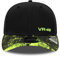 New Era - VR46 Allover Print 9Fifty Stretch Snapback Cap Farbe Schwarz, Größe M-L
