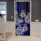 3D Fototapete Türfolie Poster Tapete Fototapete Wasserdichte Abnehmbare Tapete Vinyl Tür Aufkleber Innentür Schlafzimmer Badezimmer Küc Weihnachts-Cartoon-Glocke 77 X 200 Cm