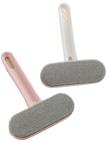 myziji Kleidung Entfernt Lint Haustier Hund Haarentferner Doppelseitige Lint Roller Pinsel Stoff Rasierer Teppich Sofa Katze Reinigung Werkzeug Liefert (Color : White)