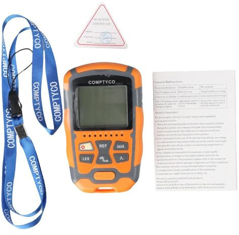 Fudeshe Fiber Optic Tester,-70~+10dbm Fibre Optic Network Cable Tester,3 in 1 Function Fiber Optic Tester,Optical Fiber Power Meter