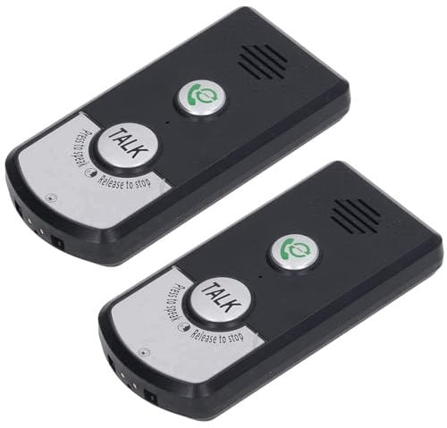 Timbre con Intercomunicador de Voz de 2 Vías, Timbre Electrónico Resistente Al Agua, Timbre con Intercomunicador de Voz Inalámbrico, Sistema de Interfono para Interiores y