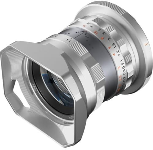 THYPOCH Full-Frame Photography Lens Simera 35mm f1.4 for Canon RF Mount - Silver