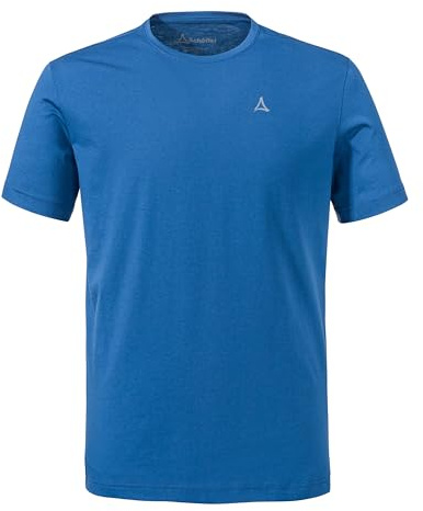 Schöffel Herren T Shirt Hohberg M, schnell trocknendes Funktionsshirt, Sportshirt mit Rundhalsausschnitt zum Wandern und Bergsteigen