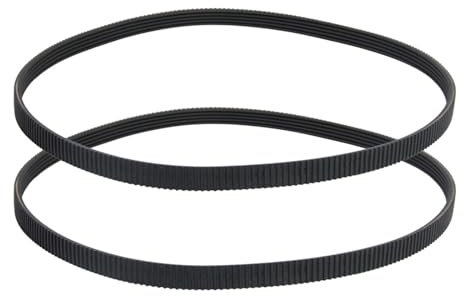 TUBBEK 2pcs Breadmaker Drive Belt ADF01E165 for panasonic SD2500WTS 2501 2511 ZB2502 V-belt Replacement Bread Machine Spare Part