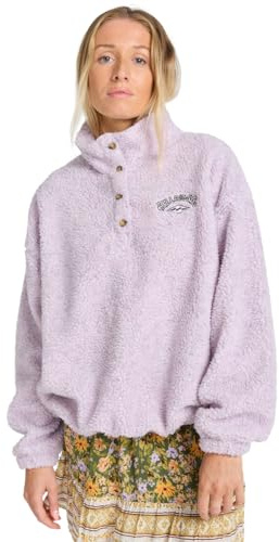 Billabong Fleece RUN THE ROAD Women's Purple M