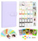 Aisnyho Instant Film Accessories Kit for Instax Mini LiPlay 12 11 9 8+ 8 evo 99 SE 40 90 70 50S 26 25 7S Camera,Include Album/Film Stickers/Mini Frames/Colorful Clip (Lilac Purple)