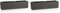 Lechuza BALCONERA Stone 80 graphitschwarz 15662, 79x19x19 cm (Packung mit 2)