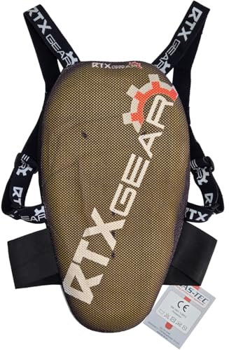 RTX Freelite SAS-TEC Spine Back Protector - CE UKCA Level 2 Harness for Motorcycle Biker Protection, Mountain Biking, Snowboard, Extreme Sports (SAS-TEC SCL Large)