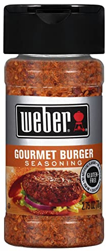 Weber Grill Seasoning Gourmet Burger, 2.75-Ounce (Pack of 6)