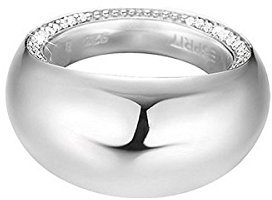 Esprit Jewels Damen-Ring ovality glam 925 Sterling Silber Gr. 54 (17.2) ESRG92025A170