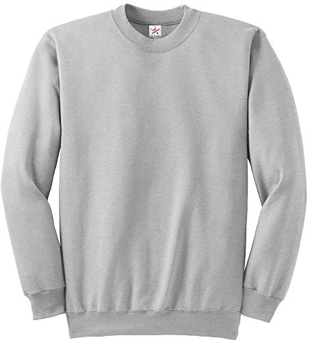 Star and Stripes MEDIUM HEATHER GREY crew neck cotton sweatshirts durable jumpers unisex fitting