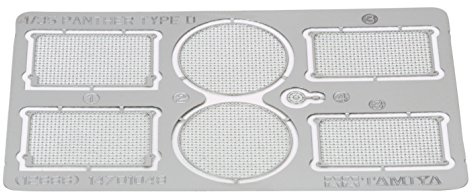 TAMIYA Dickie 12666-000 300012666-1:35 Photoetched Parts Radiator Panther, White