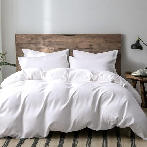 Tache Home Fashion 606-CW-DCS-T Bettbezug-Set Casual Twin weiß