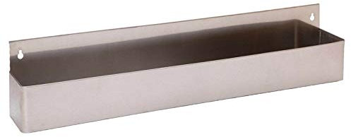 We Can Source It Ltd - Stainless Steel Cocktail Rack Drinks Shelf Holds 8 Bottles - 32 Bar Speed Rail