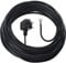 Spares2go Universal Fridge Freezer Mains Power Cable with UK 3 Pin Plug (10m, 3 Core, 13A)