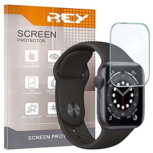 Protector de Pantalla para Apple Watch Series 6 - Series 5 - Series 4 de 40mm - SE 40mm, Reloj SmartWatch - Apple Watch Series 8 (41mm), Premium (Pack 6X)