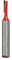 1/4 Inch Shank Dual Flute Cutter Straight Bit Router Bits Rotary Tool for Woodworking Blade 1/8''