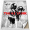 Boikal Collection Banksy Wandbild ohne Rahmen Bild Vintage Zeitung Stil Poster - Think Tank - 1-teilig, 50 x 70 cm B2