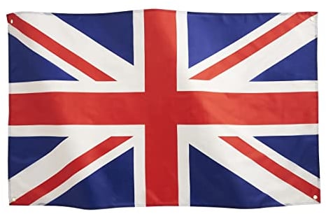 Runesol Reino Unido, Bandera Union Jack 3x5, 91x152cm, Gran Bretaña, 4 Ojales, Ojal En Cada Esquina, Celebraciones Reales Del Reino Unido, Banderas Premium, Día de San Andrés, Exterior