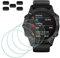 MTHGH Schutzfolie für Garmin fenix 6/6 Pro/ 6 Multisport GPS Smartwatch Displayschutzfolie [4 Stück] + Anti-Staub-Stecker 5 Stück, Glas 9H Härte Anti-Kratzer Blasenfreie Ultradünne Panzerfolie
