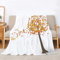 Kuscheldecke Flauschig Gelb Decke für Bett und Sofa, Ahorn Extra Weich Warme Mikrofaser Wohndecke Fleecedecke als Sofadecke Couchdecke 200x200