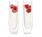 2pcs Double Wall Glass Champagne Glasses, Elegant and Insulated Stemless Sparkling Wine Flutes for Party and Special Occasions150ml (16.3×4.8cm)