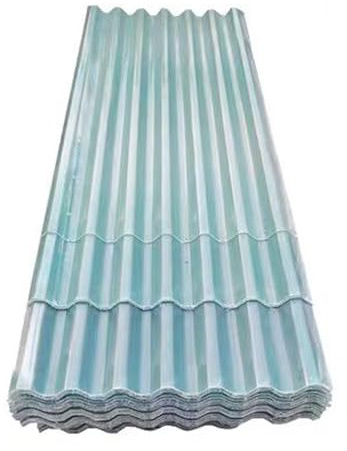2mm FRP-Tageslichtplatten,Transparent Wellplatten,Metall Dachblech Wellblech Dachplatten,Schlagfestigkeit/Anti-UV Dach Platten,Stoßfeste Dachpaneele,1/3/4/6/9/11/13/16 Stk (0.9x2m/35x79in,6 Pcs)