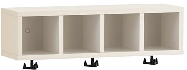 Schildmeyer Regal Lovund 157678, cremebeige, 59,8 x 17,6 x 20,2 cm