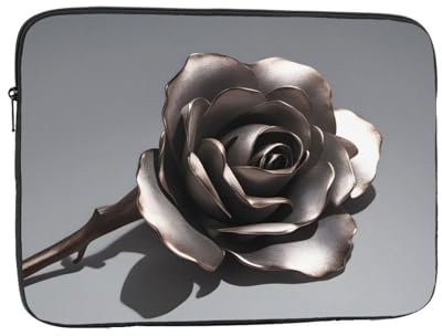 Trukd Protection:Laptop Case, Cover, Sleeve, And Bag,Metal Rose Notebook Briefcase 10 12 13 15 17