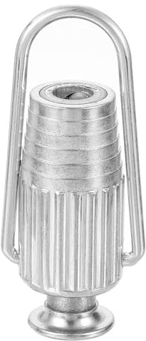 QUARKZMAN Tensor de Tendedero, Tensor de Línea de Ropa de Aleación de Aluminio, Herramienta de Apretar la Línea de Secado de Ropa para Poleas y Línea de Ropa Fija en Casa, Plata