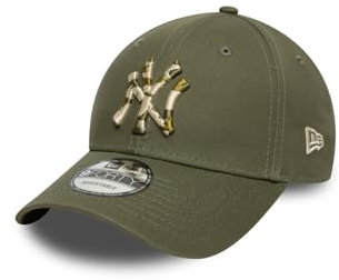 New Era Seasonal Infill 9Forty Adjustable Cap NY Yankees Khaki, Size:OneSize