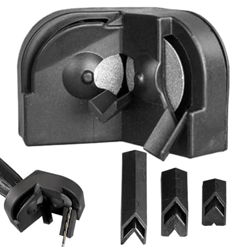 Affilatrice per punte da trapano, strumento di rettifica ad alta precisione, affilatrice di livello industriale, prestazioni in ABS resistente, ripristino efficiente delle punte, ideale per officina e