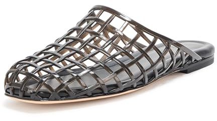 Vince Women's Barcelona Jelly Slippers, Black, 36 EU