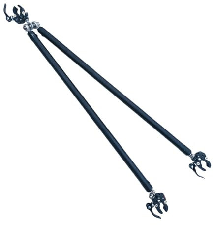 YHAILI Fahrradanhänger, tragbar, faltbar, Anhängerkupplung, universal, für Wagen und Camping